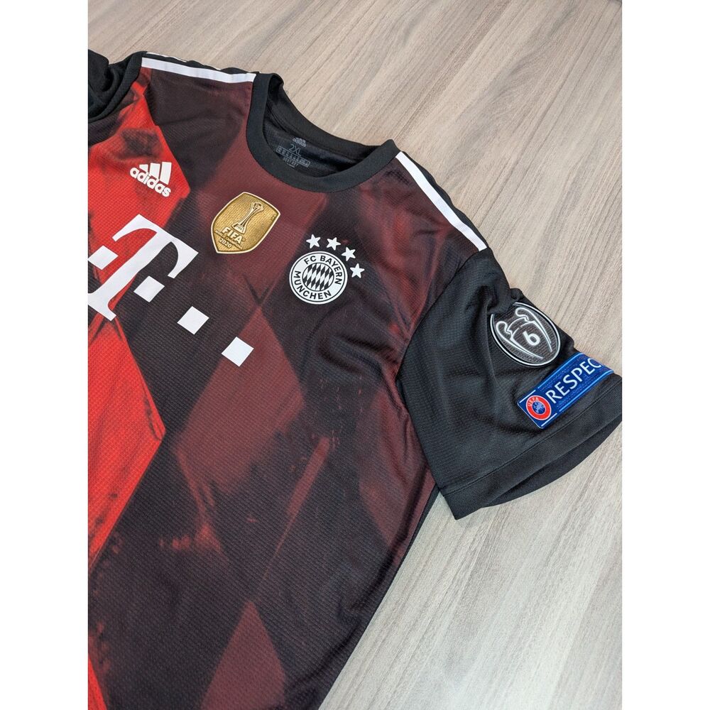 Adidas FC Bayern Munich 2021/22 Champions League Jersey #9 Lewandowski Men's XL